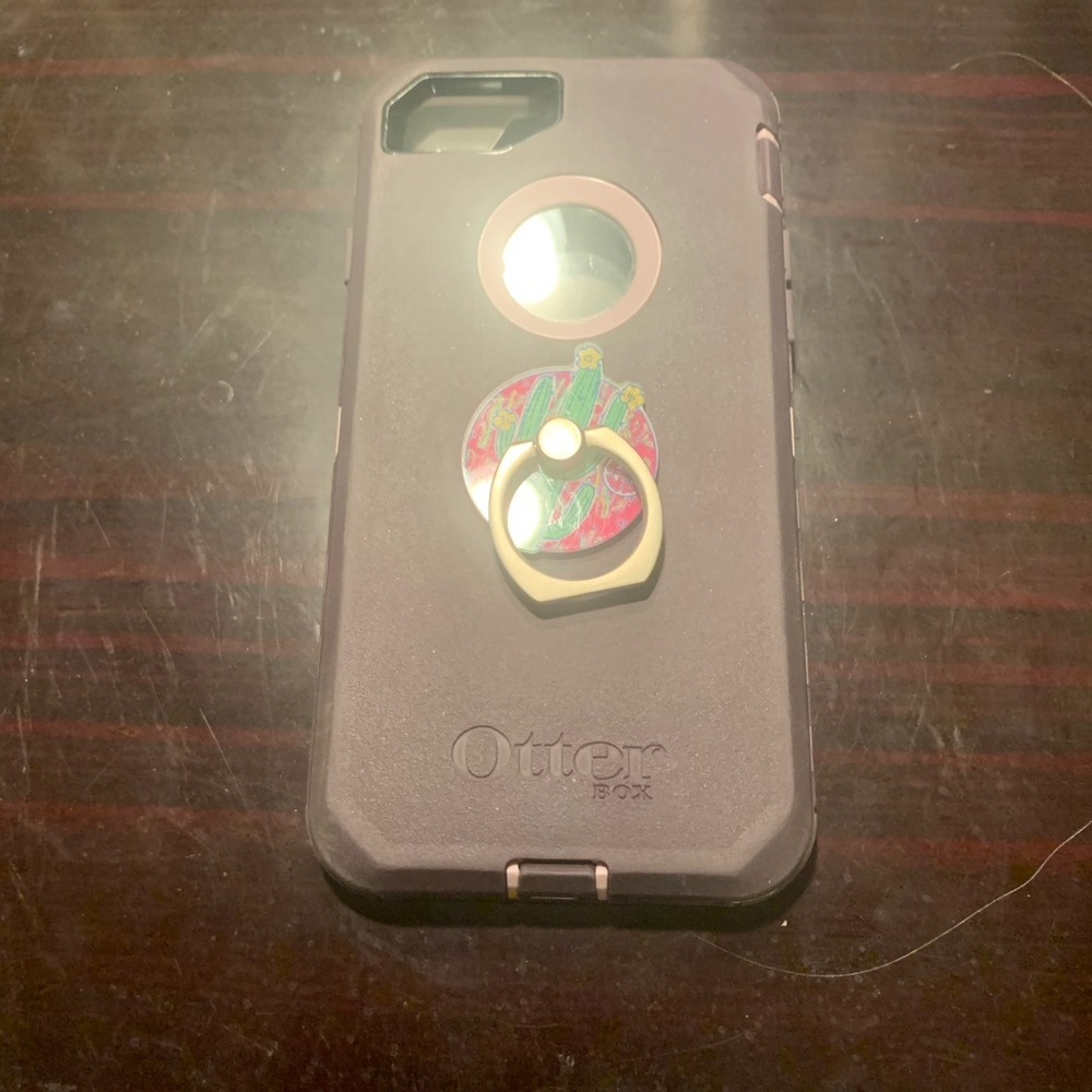 iPhone 7 case with phone ring